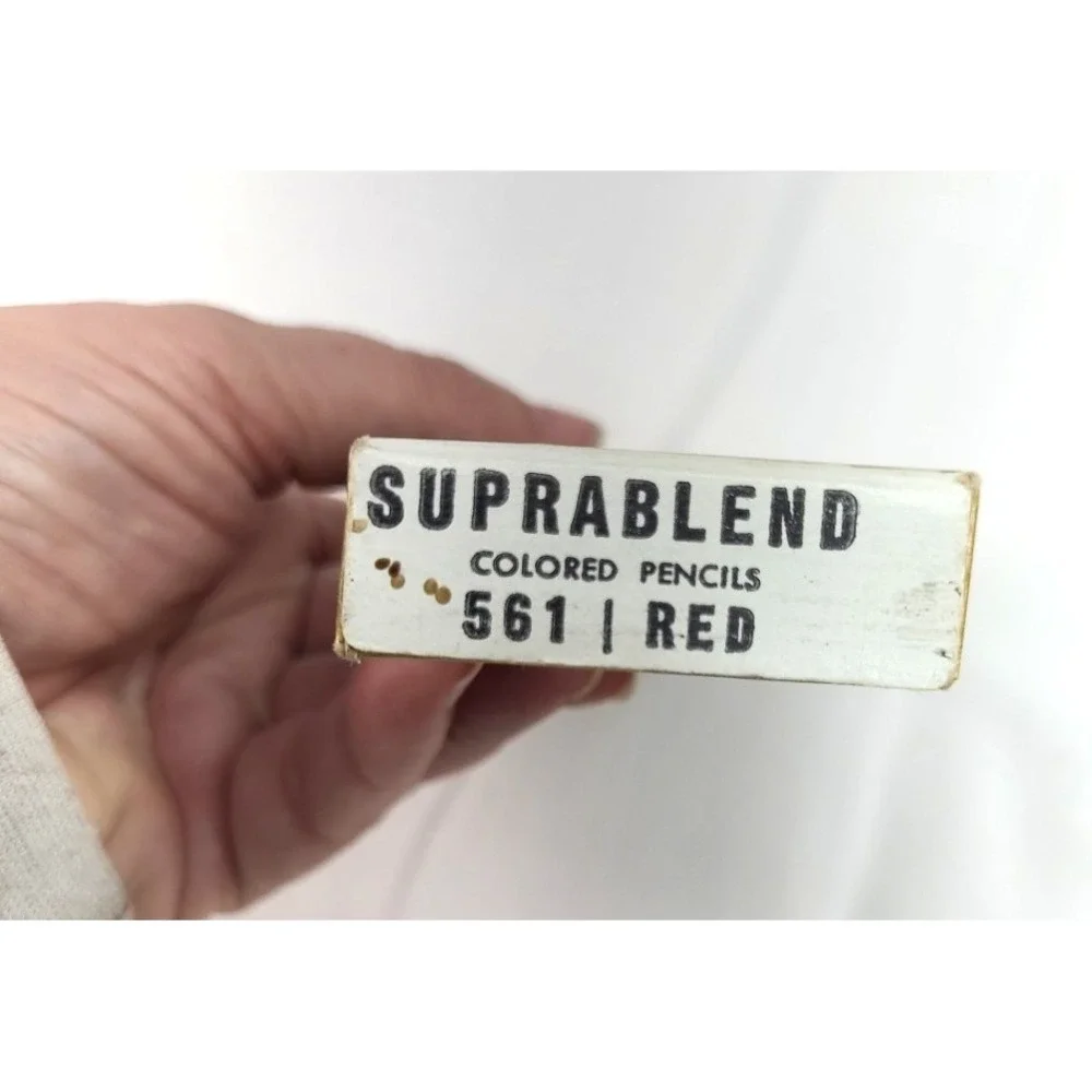 New Vintage Blaisdell Ben Franklin‎ Red Pencil NOS 12 Ct